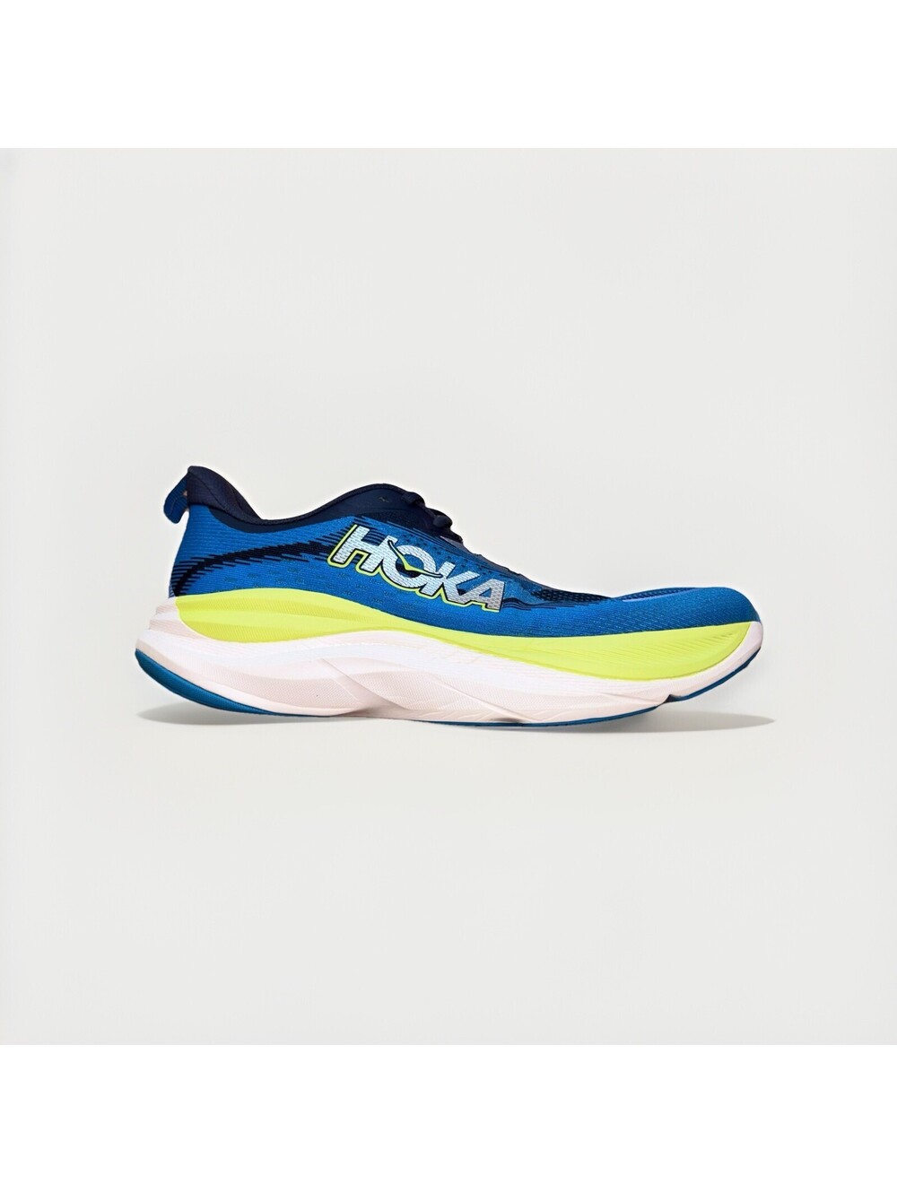 Hoka Skyflow Running Shoes Men’s 11D Blue White Athletic Sneakers